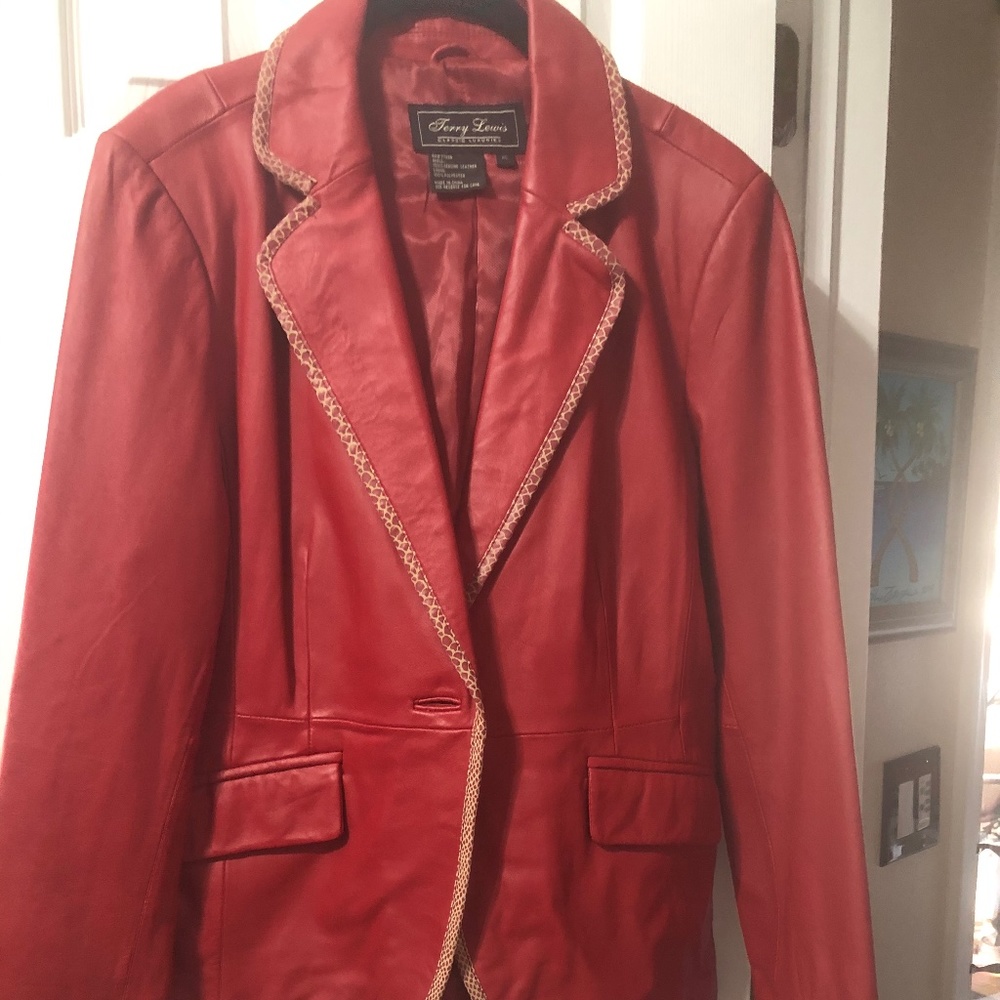Red Leather Jacket